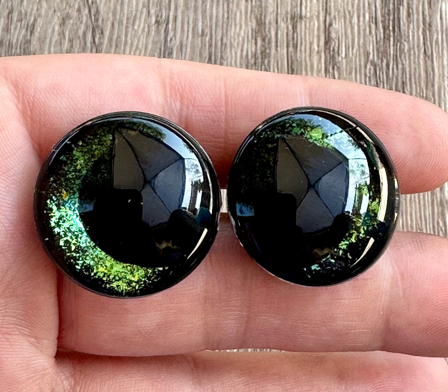 Witches Gaze Offset Kawaii Handpainted Safety Eyes (1 set)