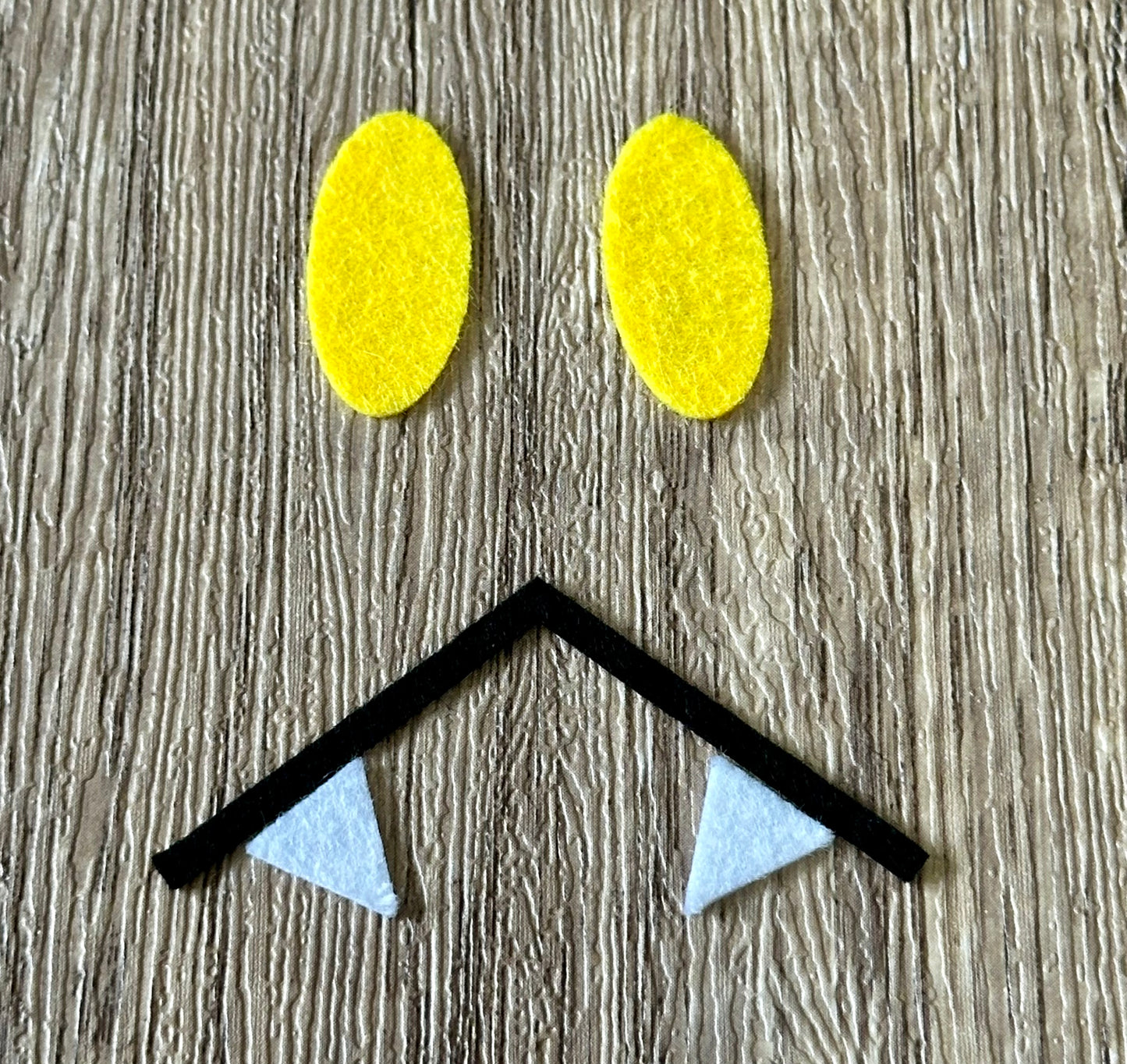 Pumpkaboo Inspired Felt Face – Amigurumi & Plush Accents (4 Sets)
