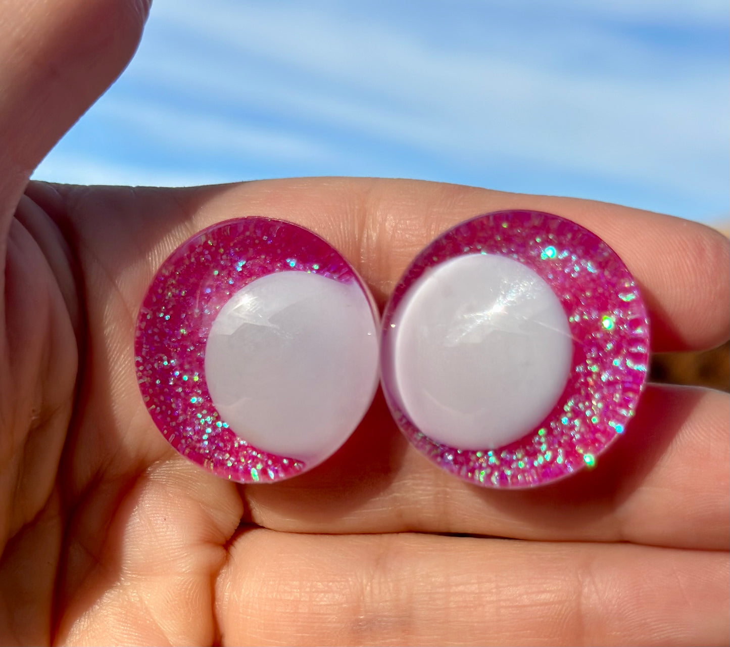 Dragonfruit Lollipop Offset Kawaii Handpainted Safety Eyes