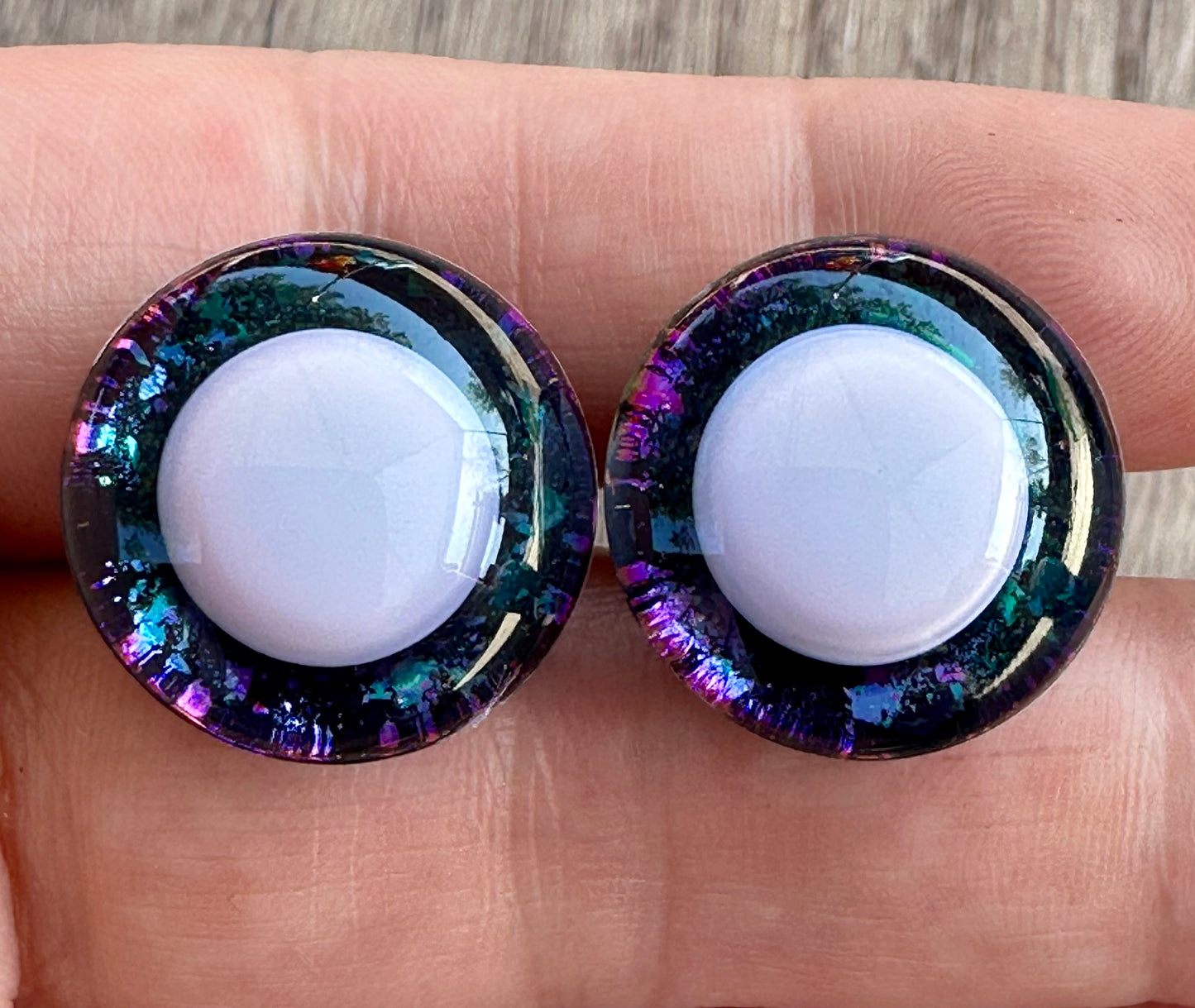 Broken Aurora Standard Handpainted Safety Eyes (1 set)