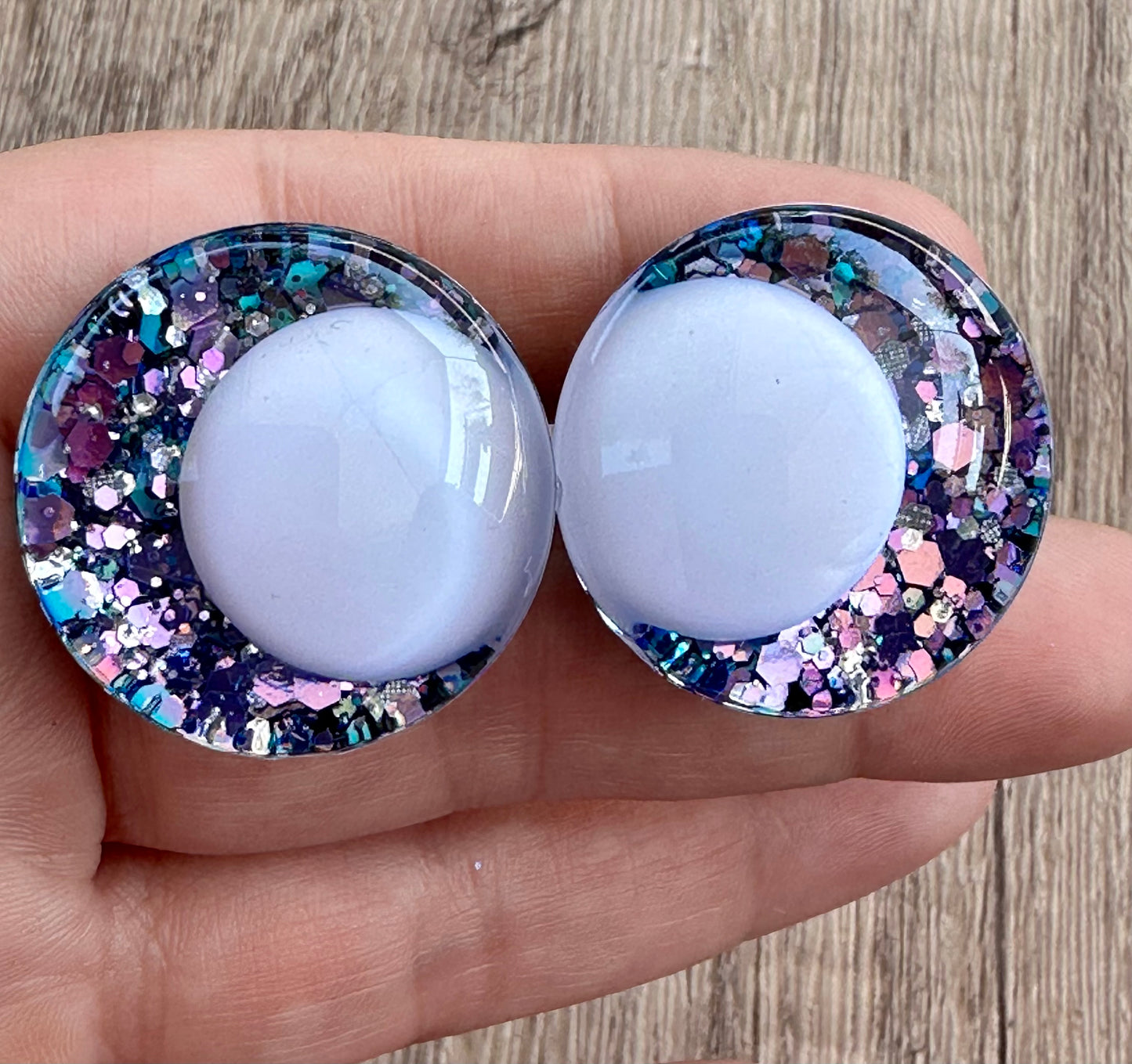 Never Trust the Living Offset Kawaii Handpainted Safety Eyes (1 set)