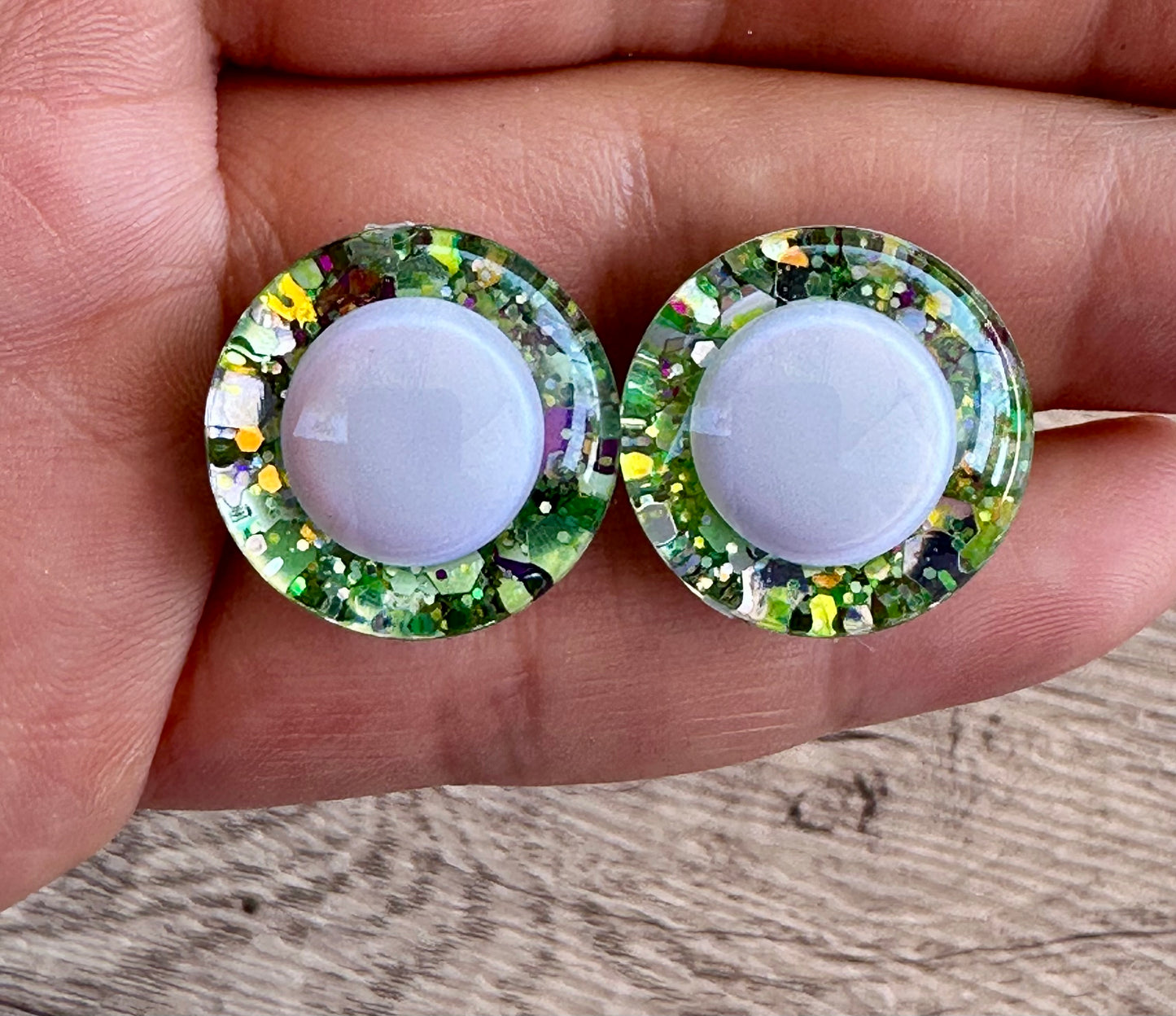 Zombies Feeding Standard Handpainted Safety Eyes (1 set)