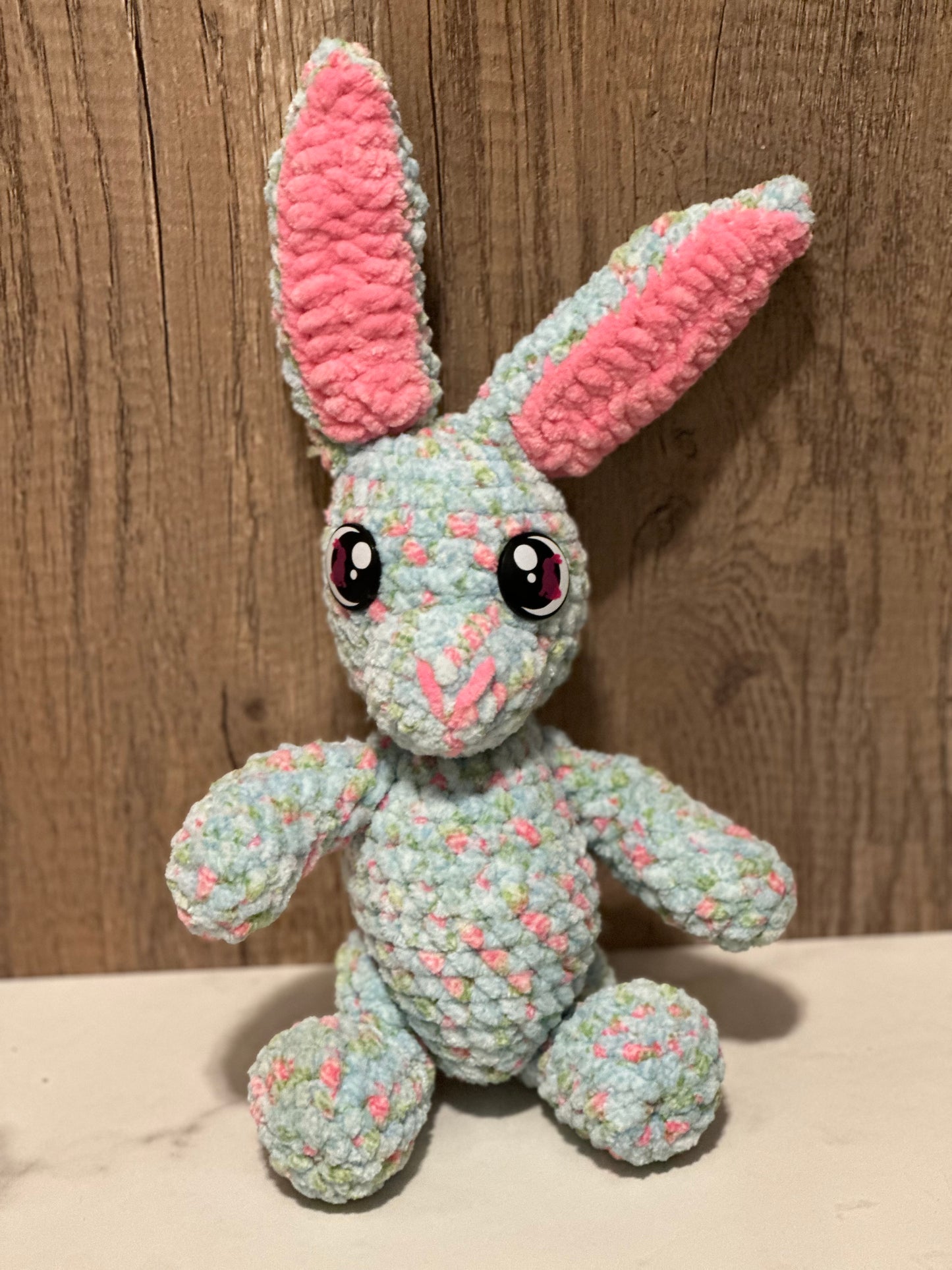 Vintage-like Bunny Plushie - Arizonado Designs