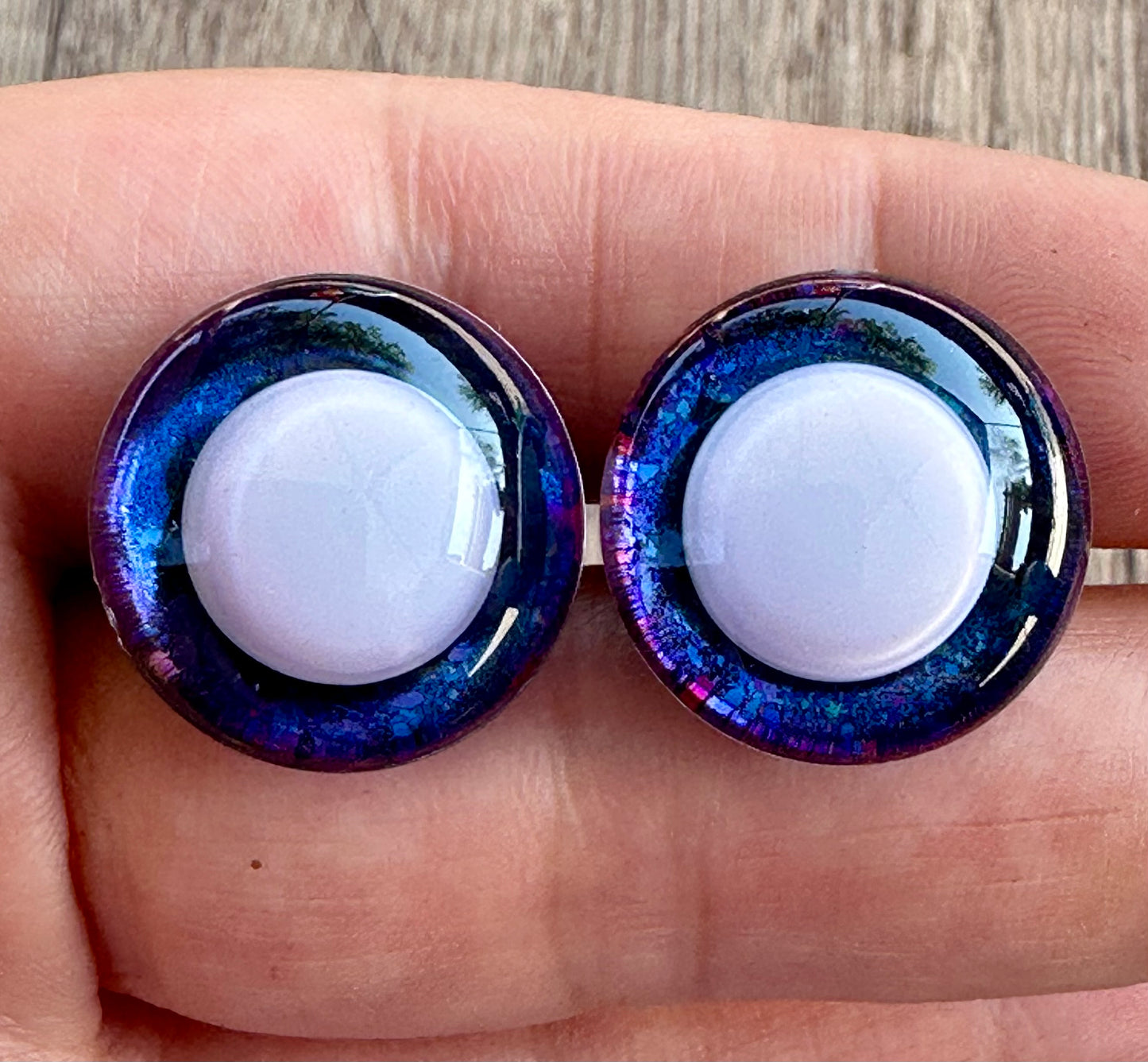Ocean Floor Standard Handpainted Safety Eyes (1 set)