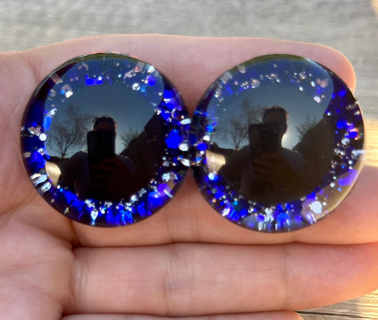 What's the Good of Being a Ghost if You Can't Frighten People Away? Standard Handpainted Safety Eyes (1 set)