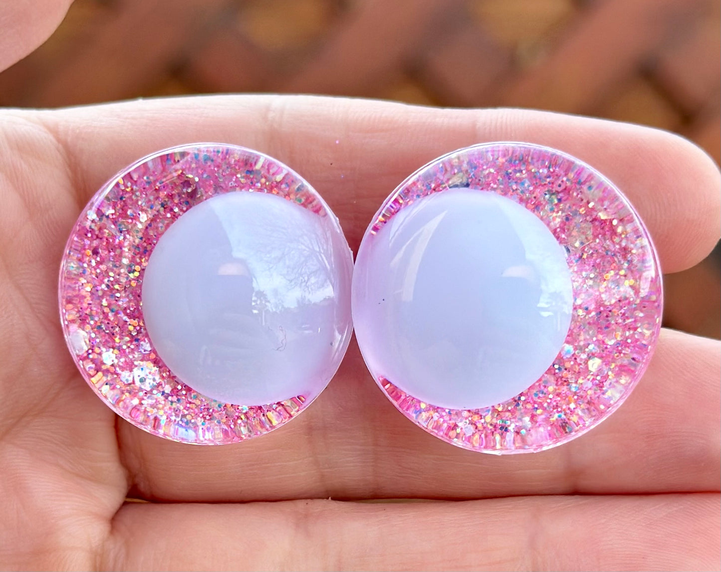 Easter Bunny Land Handpainted Offset Kawaii Safety Eyes