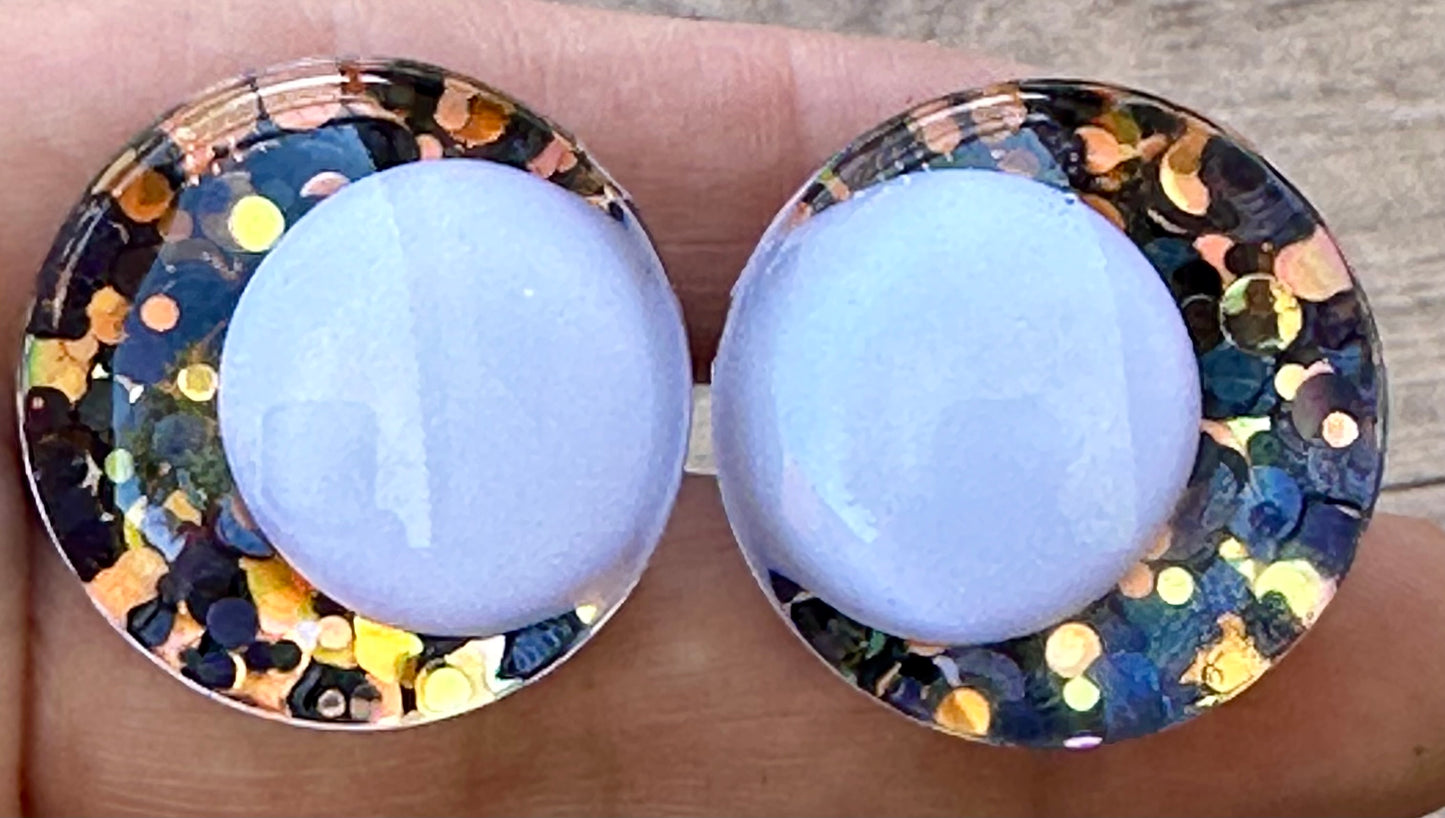 Pumpkins and Witches Offset Kawaii Handpainted Safety Eyes