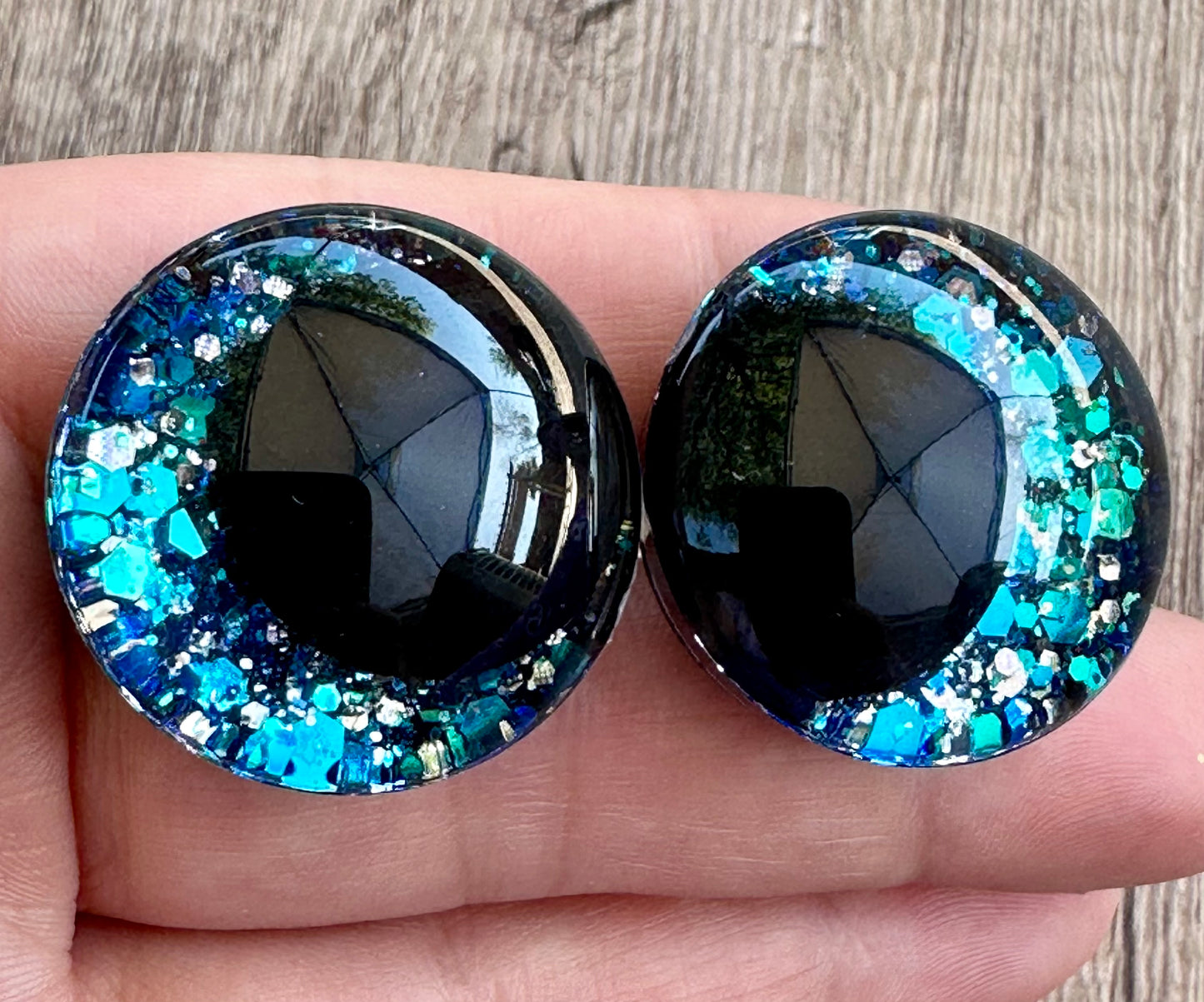 Handpainted Kawaii Offset Safety Eyes for Crochet Plushies – Make My Millenium