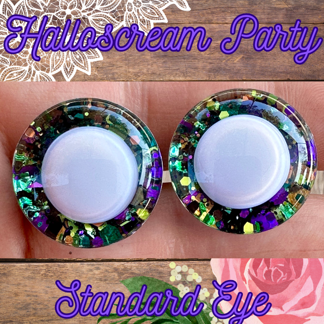 Halloscream Party Standard Handpainted Safety Eyes (1 set)