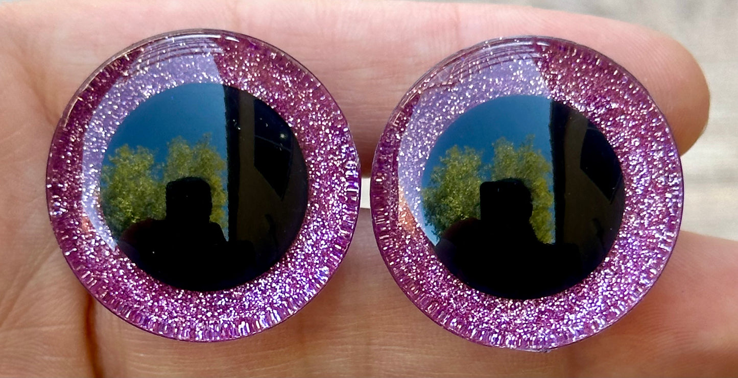 Jelly Donuts for the Road Standard Handpainted Safety Eyes (1 set)