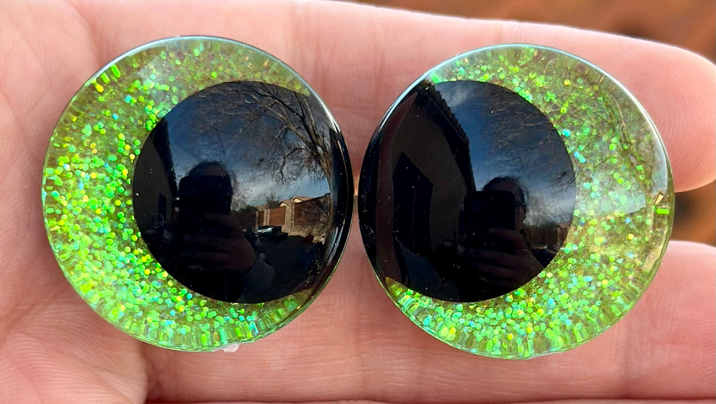 Night Fury Offset Kawaii Handpainted Safety Eyes