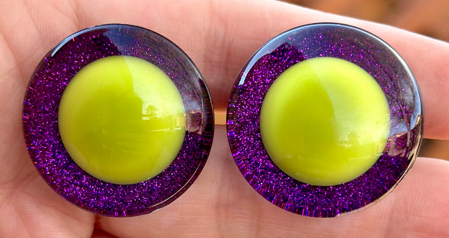 Creepy Beetle Kid Standard Handpainted Safety Eyes