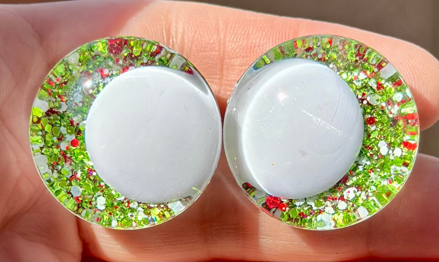 Pucker Up and Kiss It Offset Kawaii Handpainted Safety Eyes