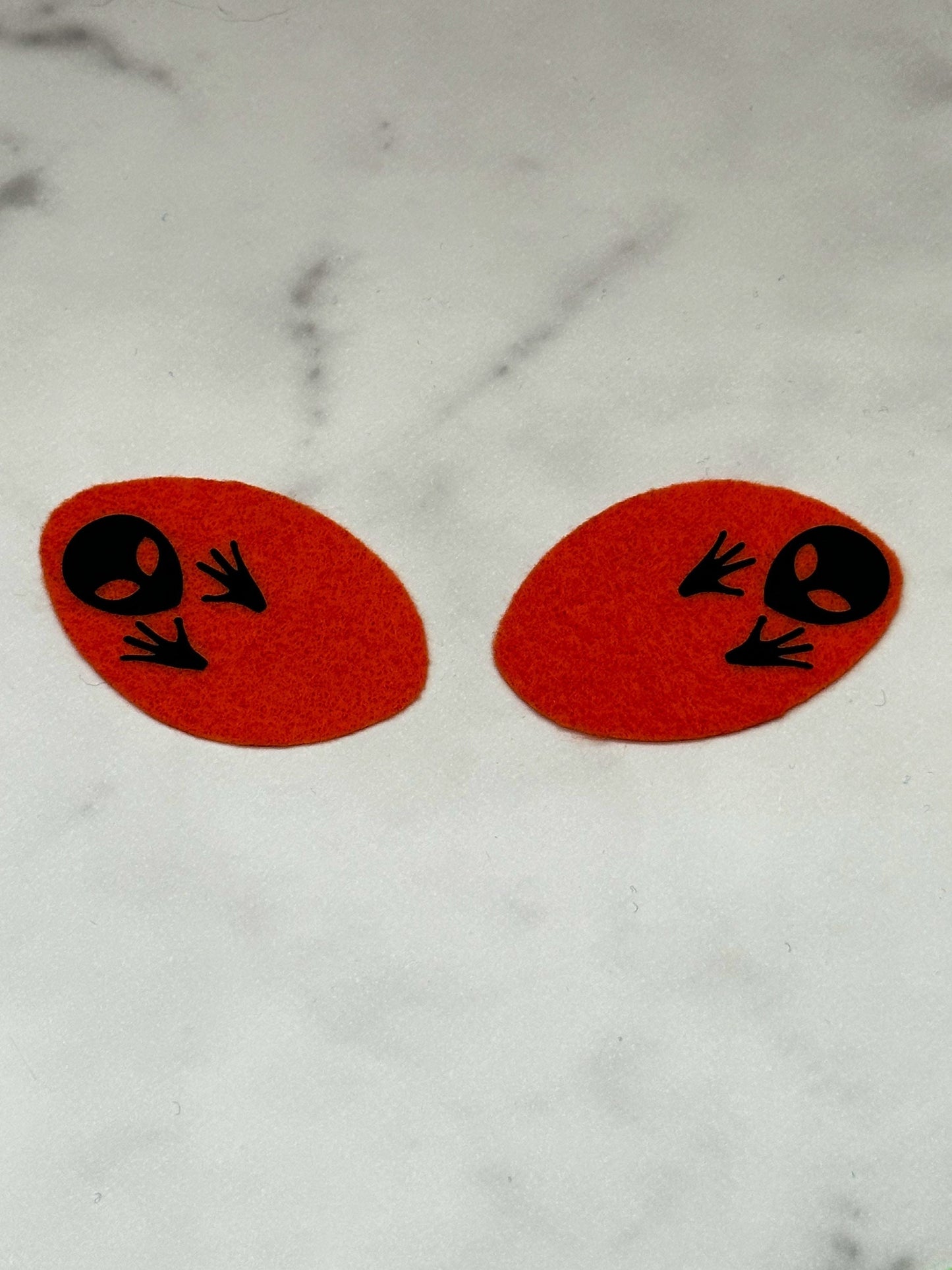 Felt Eyes Colored Alien Eyes 3 sets - Arizonado Designs