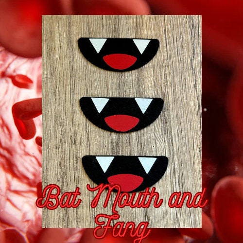 Halloween Felt Bat Fangs - Arizonado Designs