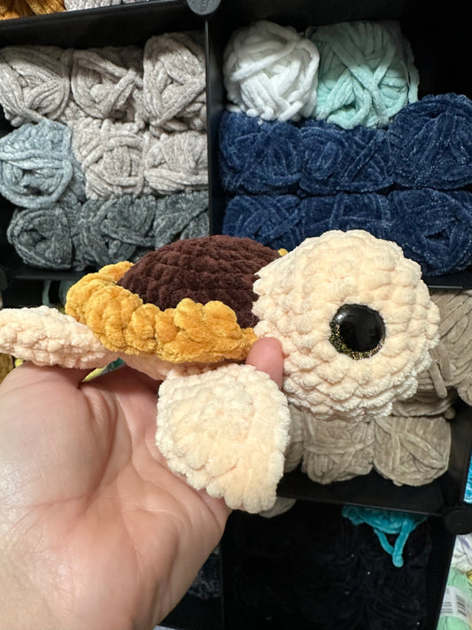 Sunflower Turtle Plushie