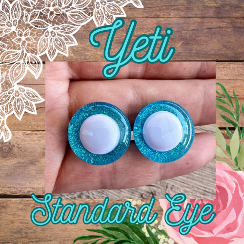 Yeti Standard Handpainted Safety Eyes