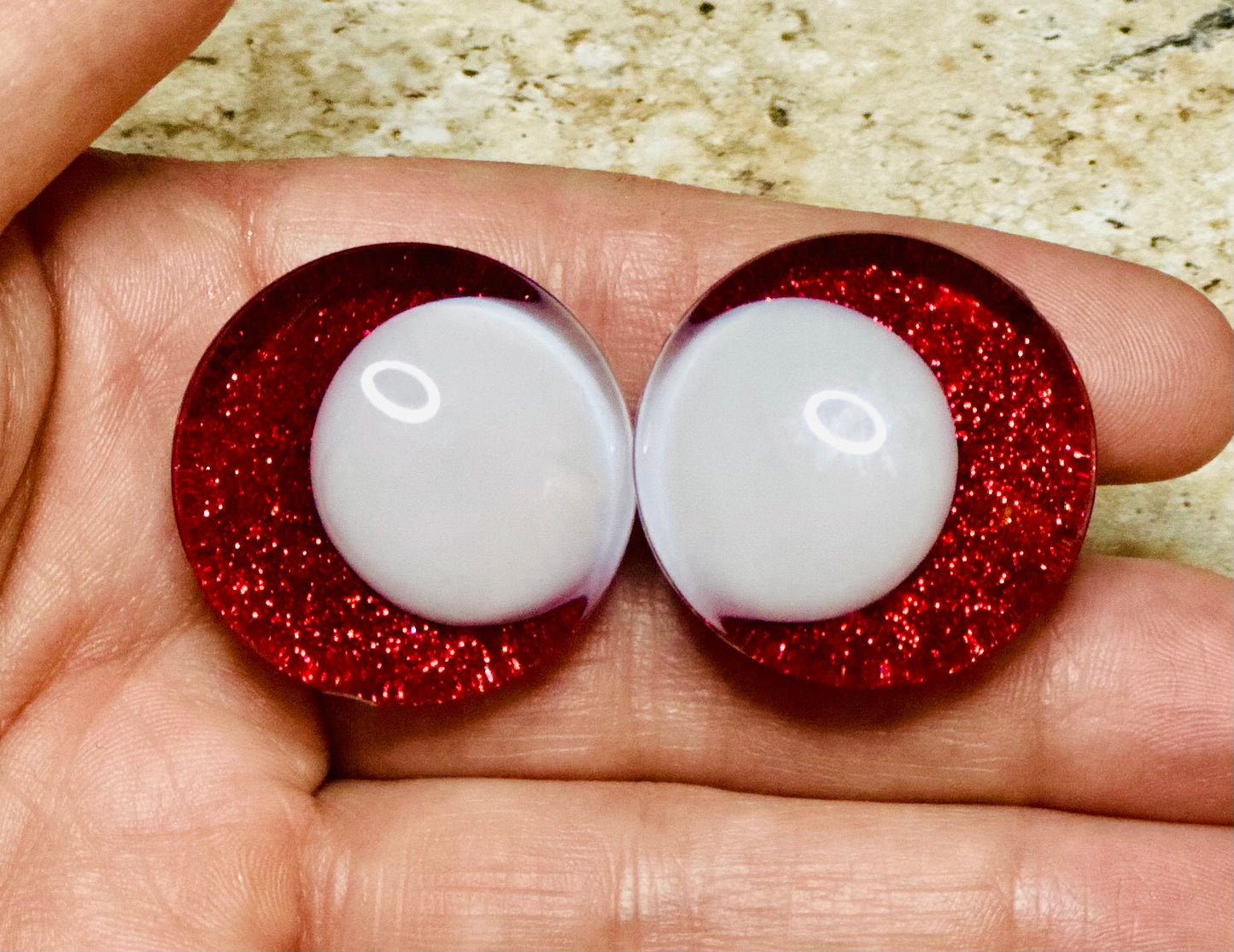 New Orleans Vampires Offset Kawaii Handpainted Safety Eyes (1 set)