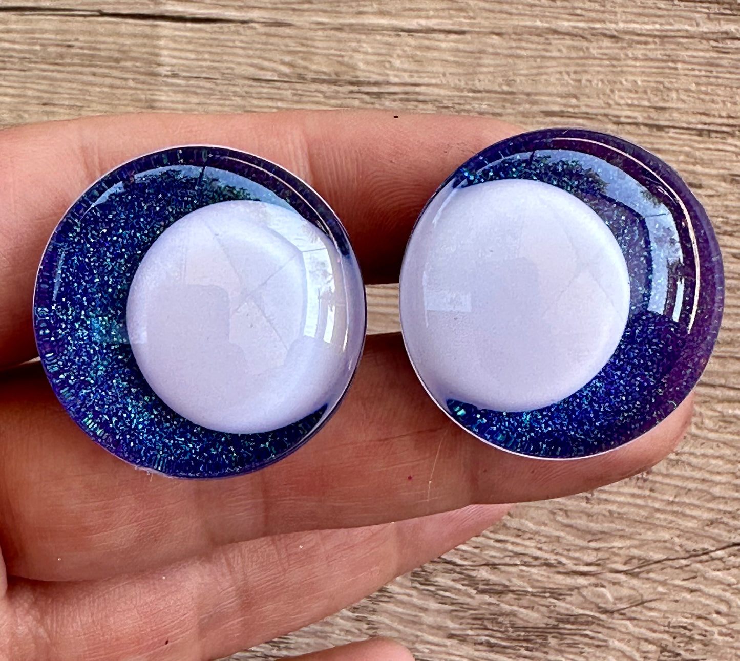 Grape Escape Offset Kawaii Handpainted Safety Eyes