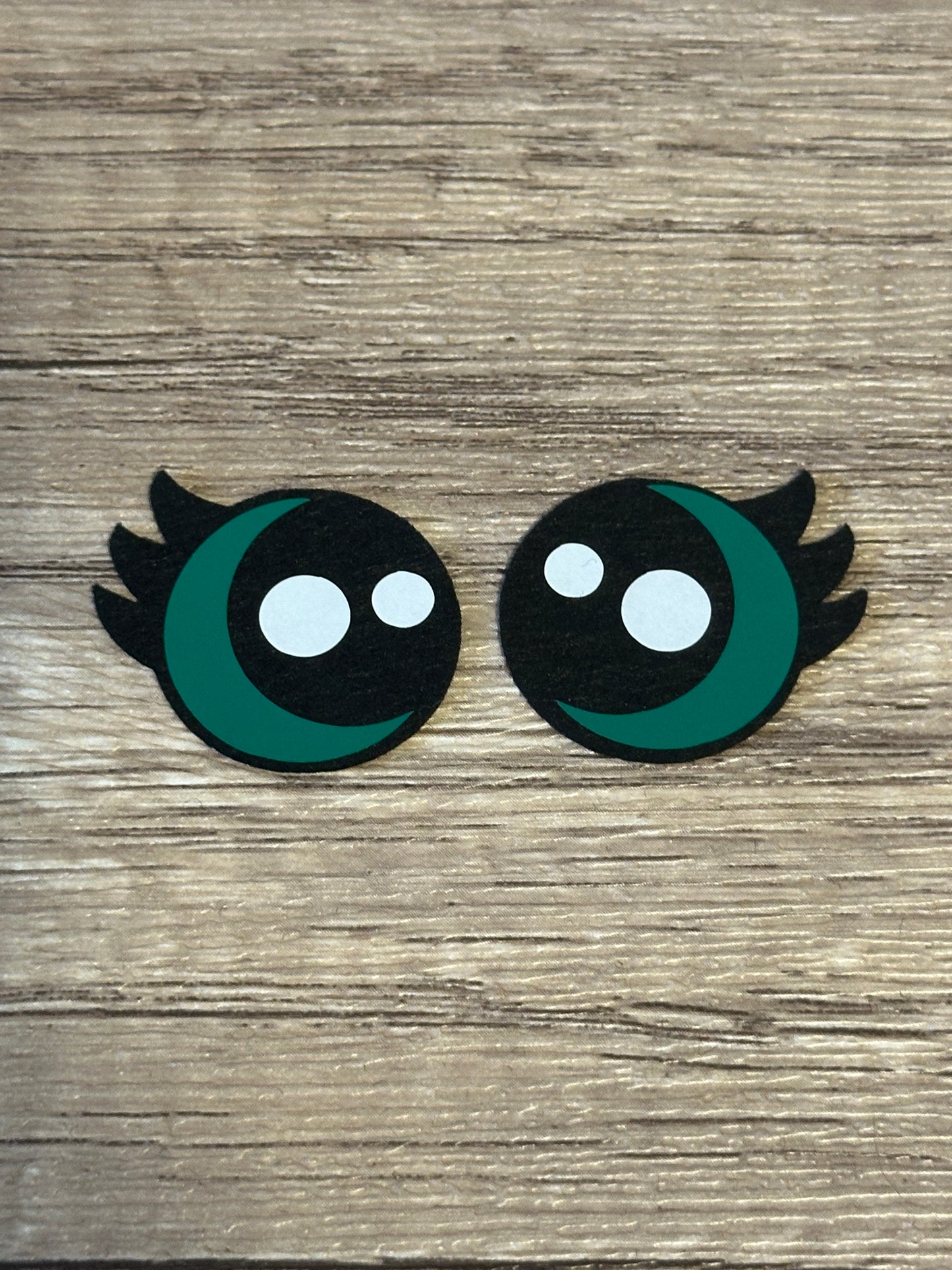 Kawaii Eyelash Felt Eyes - Arizonado Designs