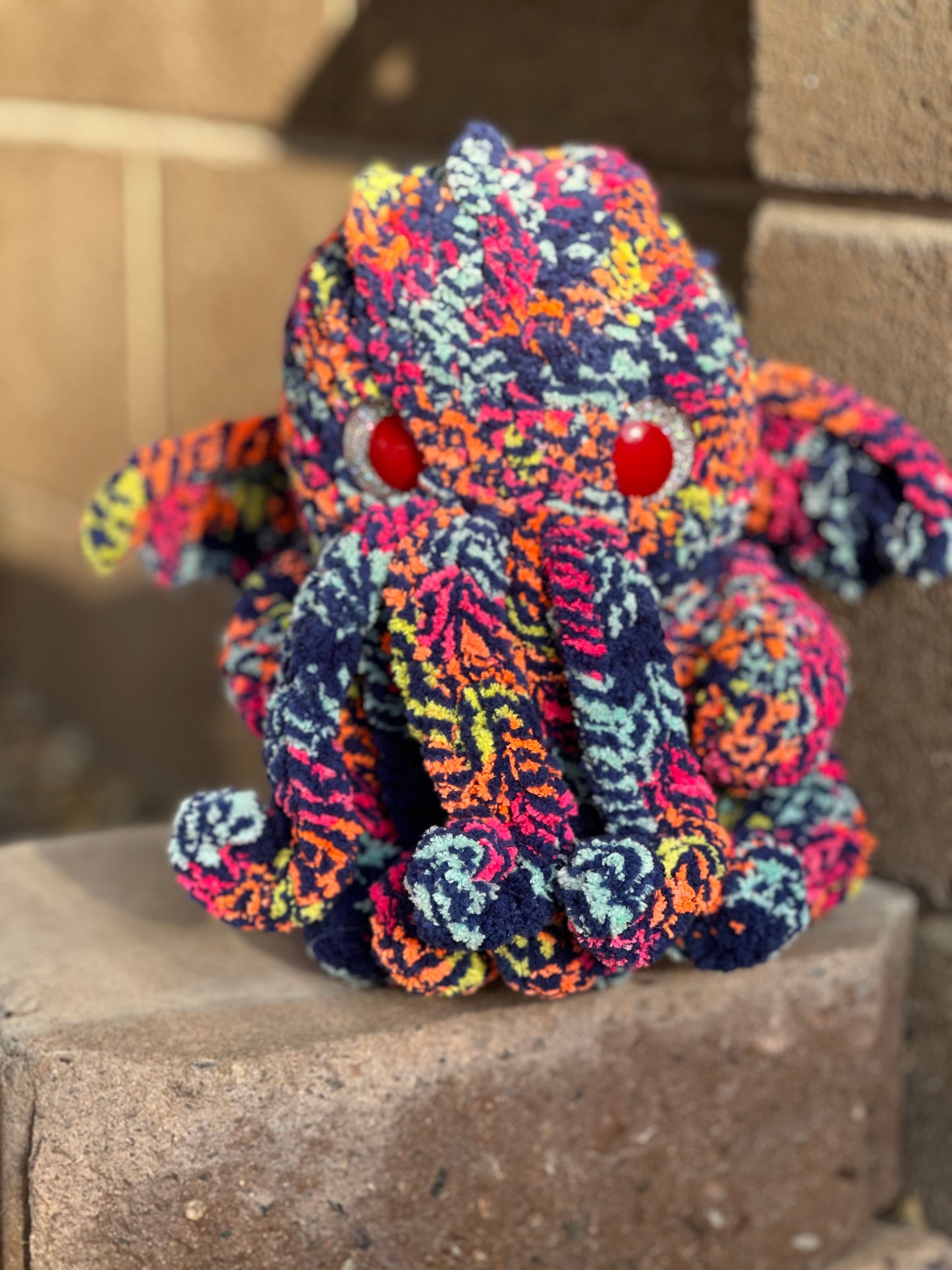 Rainbow Cthulhu Plush