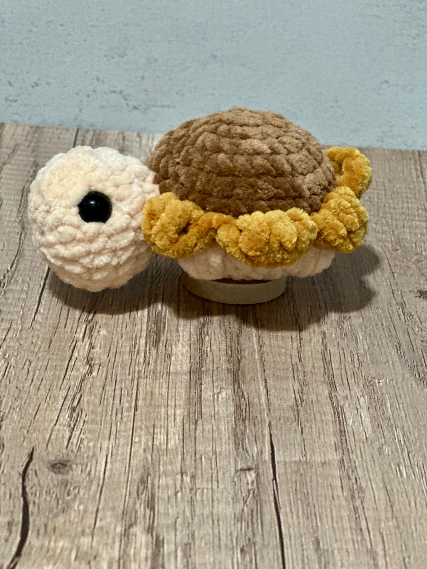 Mini Sunflower Turtle Plushie