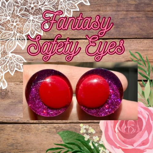 Fantasy Offset Kawaii Handpainted Safety Eyes