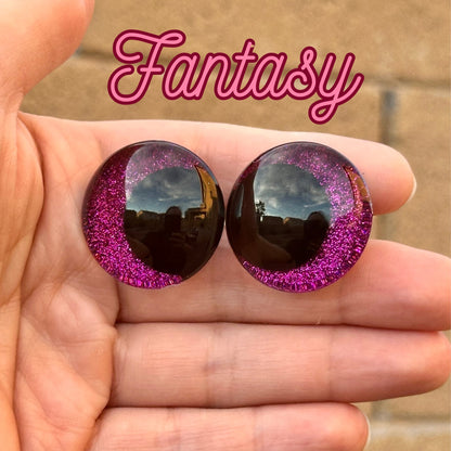 Fantasy Offset Kawaii Handpainted Safety Eyes (1 set)