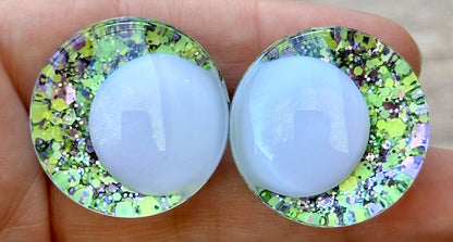 Ghouls in The House Offset Kawaii Handpainted Safety Eyes (1 set)