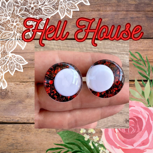 Hell House Offset Kawaii Handpainted Safety Eyes