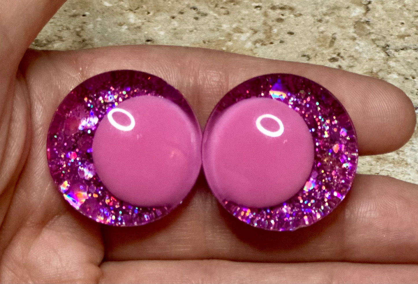 Miku Offset Kawaii Handpainted Safety Eyes 1 set