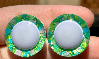 Froggy Breakfast Cereal Standard Handpainted Safety Eyes (1 set)
