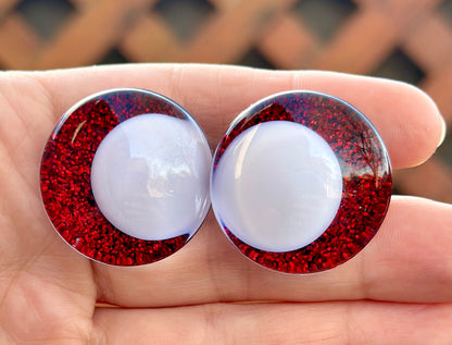 Mermaid Stole My Lipstick Handpainted Offset Kawaii Safety Eyes