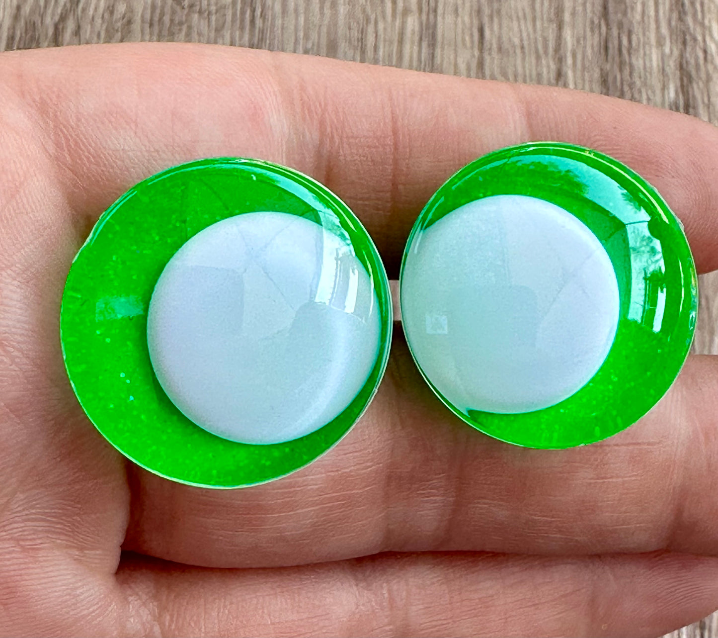 Boogieman Offset Kawaii Handpainted Safety Eyes 1 set