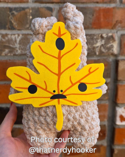 Pocket Korok Felt Face – Felt Face Applique for Crochet & Plush (4 sets)