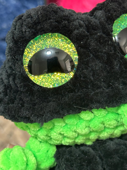 Finn the Frog Crochet Plushie