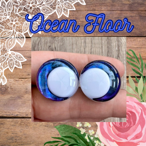 Ocean Floor Offset Kawaii Handpainted Safety Eyes