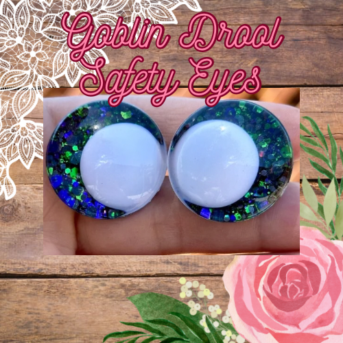 Goblin Drool Offset Kawaii Handpainted Safety Eyes