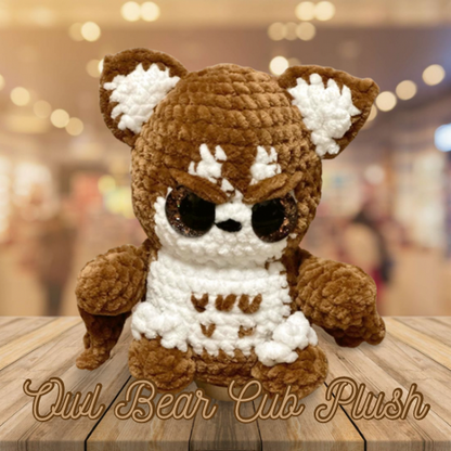 Owl Bear Cub Plush