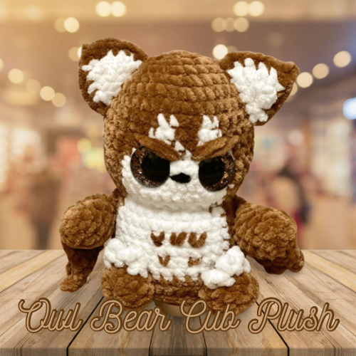 Owl Bear Cub Plush