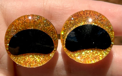 Froggy Reptile Handpainted Safety Eyes