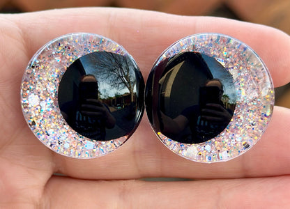 Easter Bunny Coming Handpainted Offset Kawaii Safety Eyes