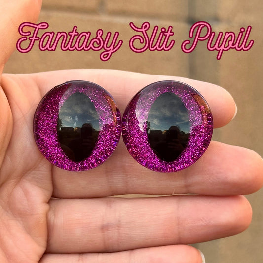 Fantasy Slit Pupil Handpainted Safety Eyes (1 set) (Copy)