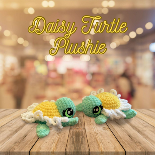 Daisy Turtle Plushie