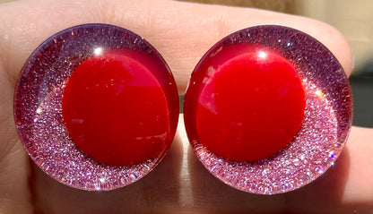 Jelly Donuts for the Road Offset Kawaii Handpainted Safety Eyes (1 set)