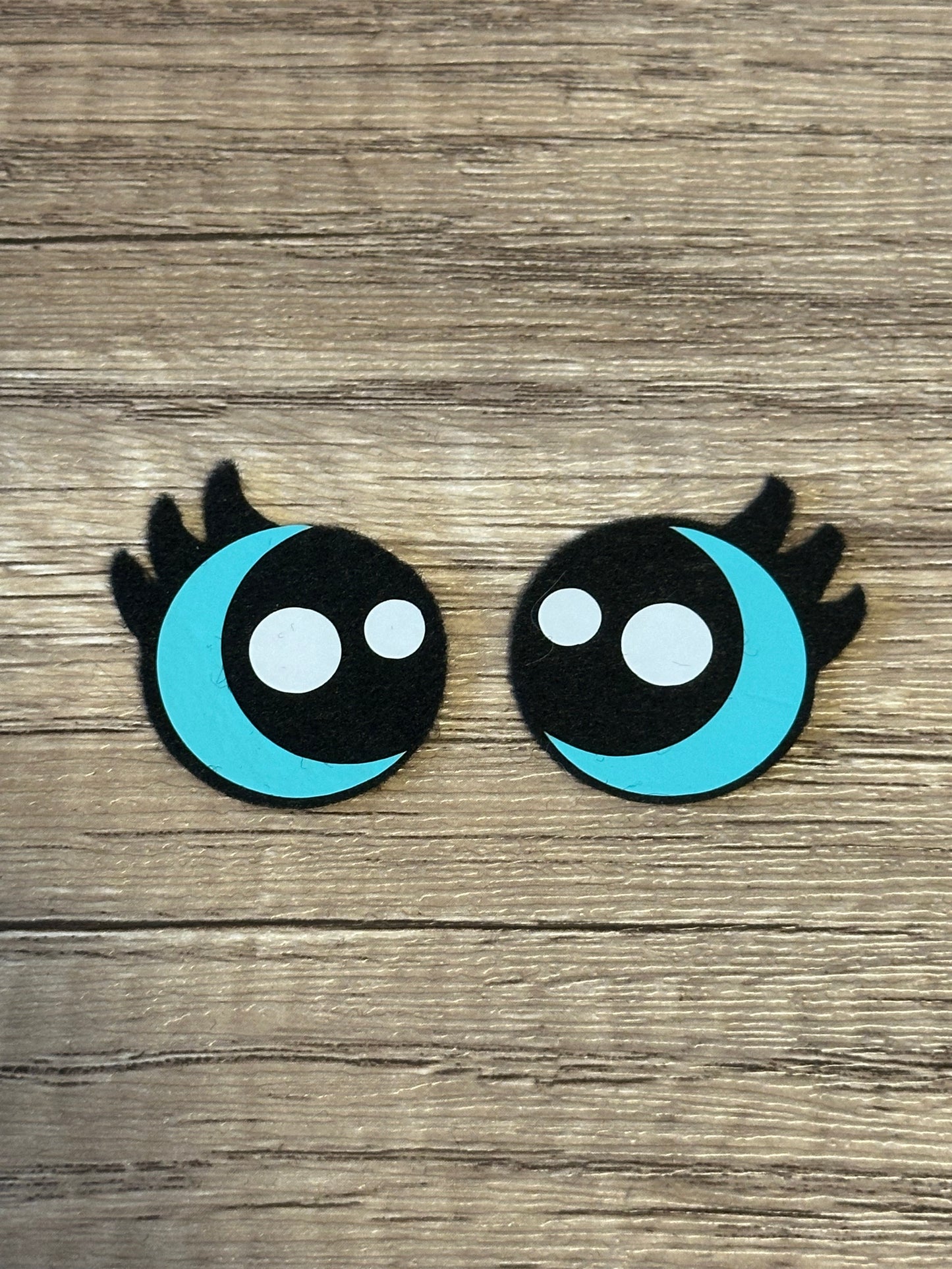 Kawaii Eyelash Felt Eyes - Arizonado Designs