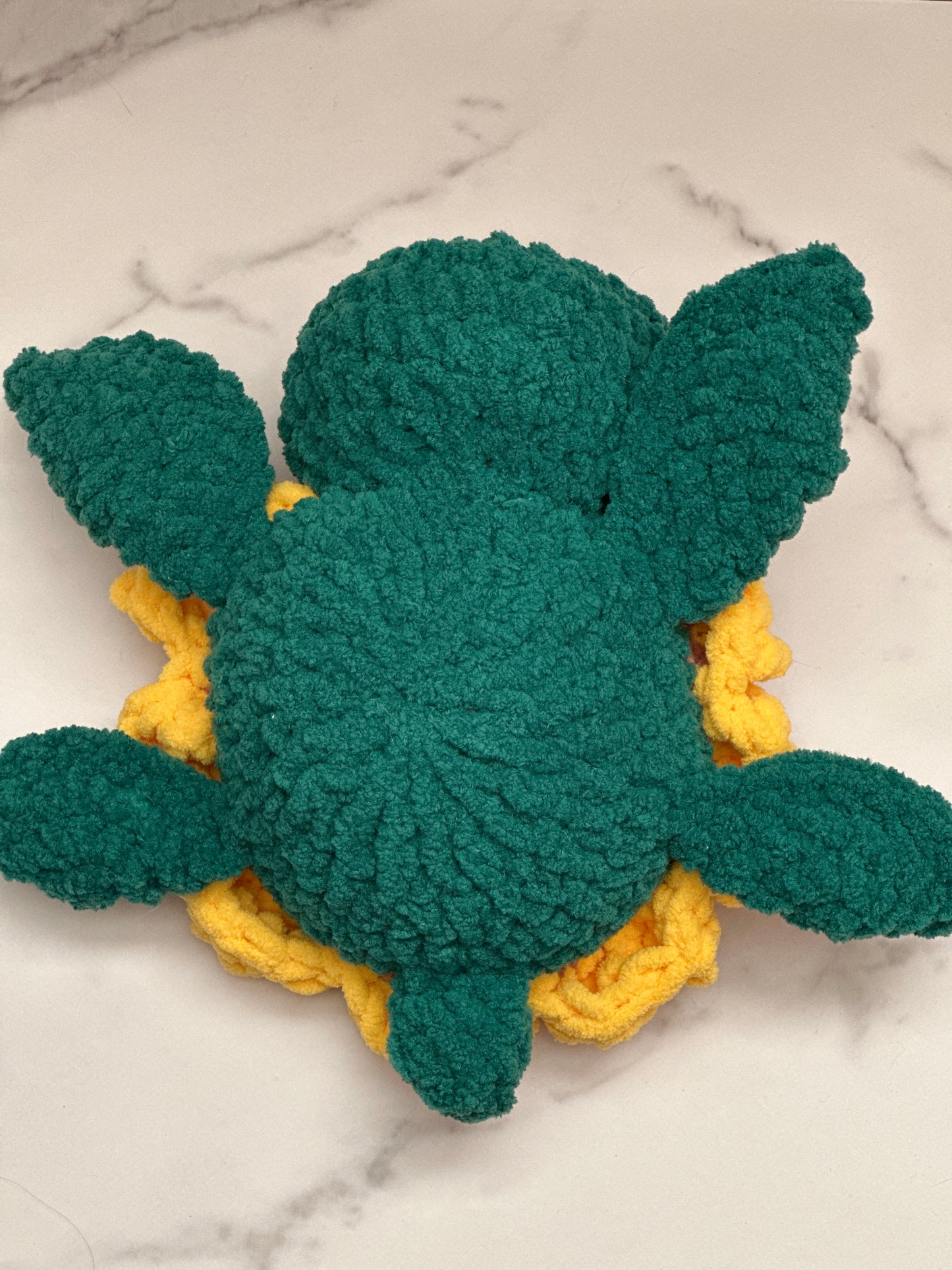 Sunflower Turtle Plushie