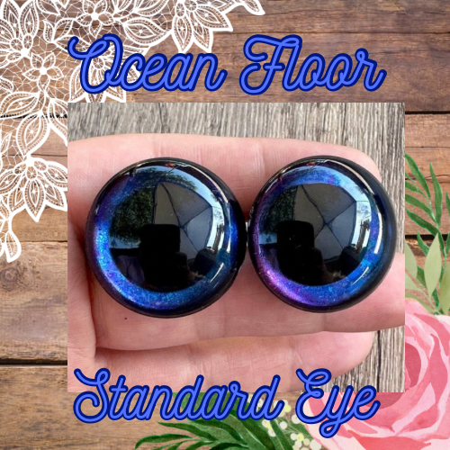 Ocean Floor Standard Handpainted Safety Eyes