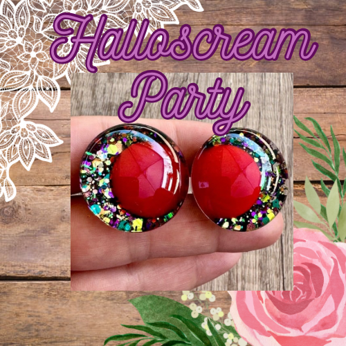 HalloScream Party Offset Kawaii Handpainted Safety Eyes