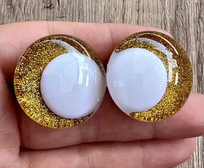 Gold Digger Offset Kawaii Handpainted Safety Eyes (1 set)